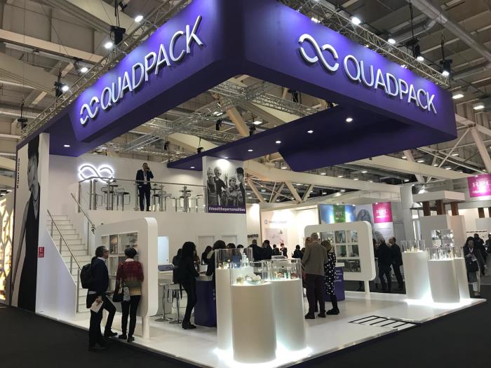 Quadpack at Cosmoprof 2019 gets people talking